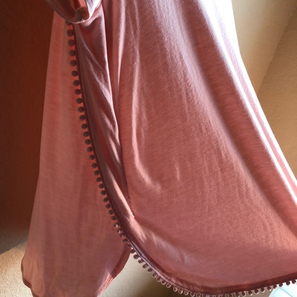 Cupio Blouse with PomPom trim detail on front and sides, Pink, Large, pre-owned - Picture 5 of 14